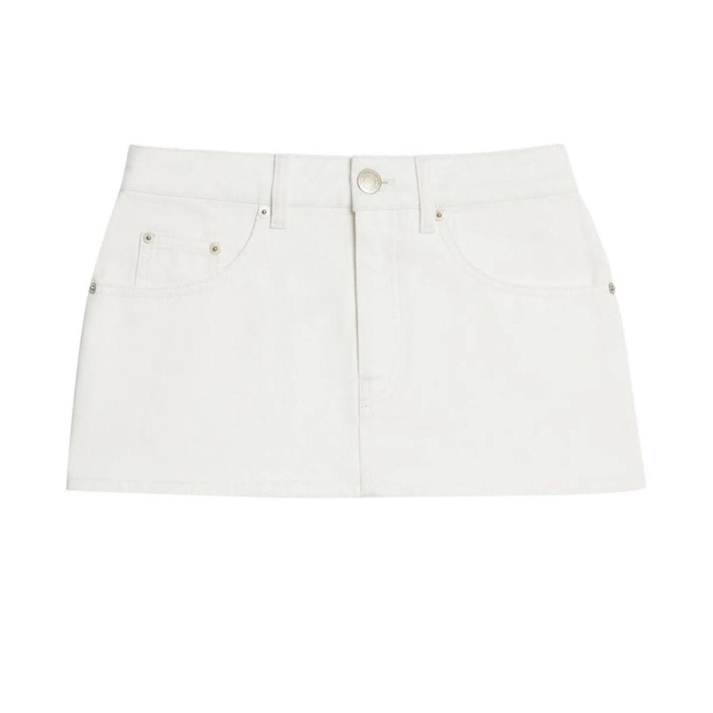 AMI paris Denim Mini Skirt